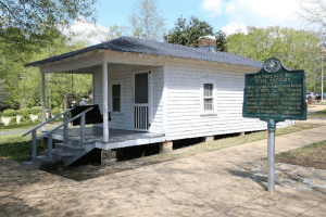 The Elvis Presley Birthplace in Tupelo is visited annually by over 80,000 fans from around the globe.