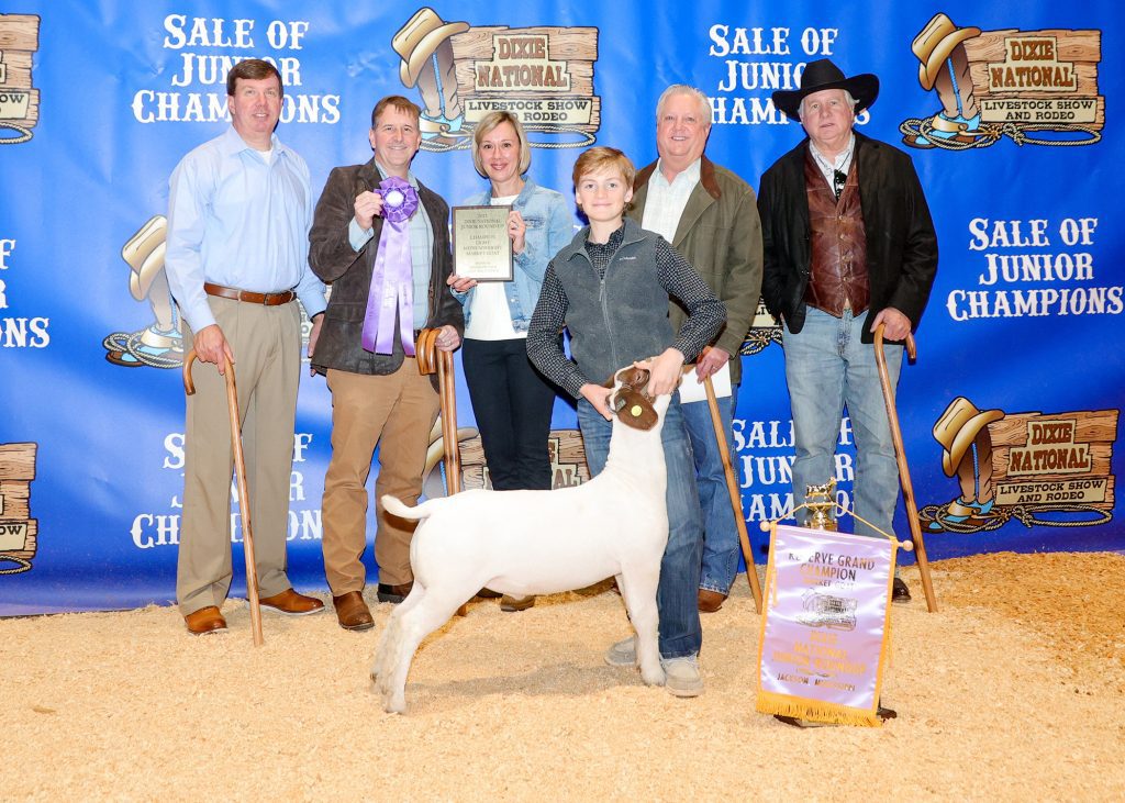 Rankin County Youth Recognized at Annual Dixie National Sale of Junior Champions