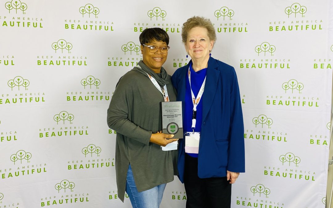 Award from Keep America Beautiful