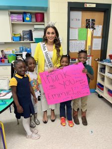 Miss Mississippi Emmie Perkins Read Across America