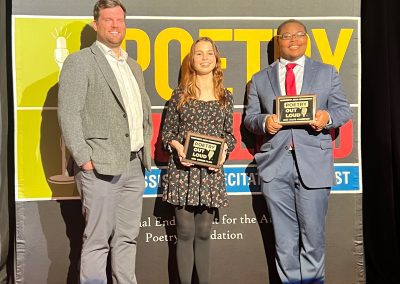 Edward Wilson Named Mississippi Poetry Out Loud Champion