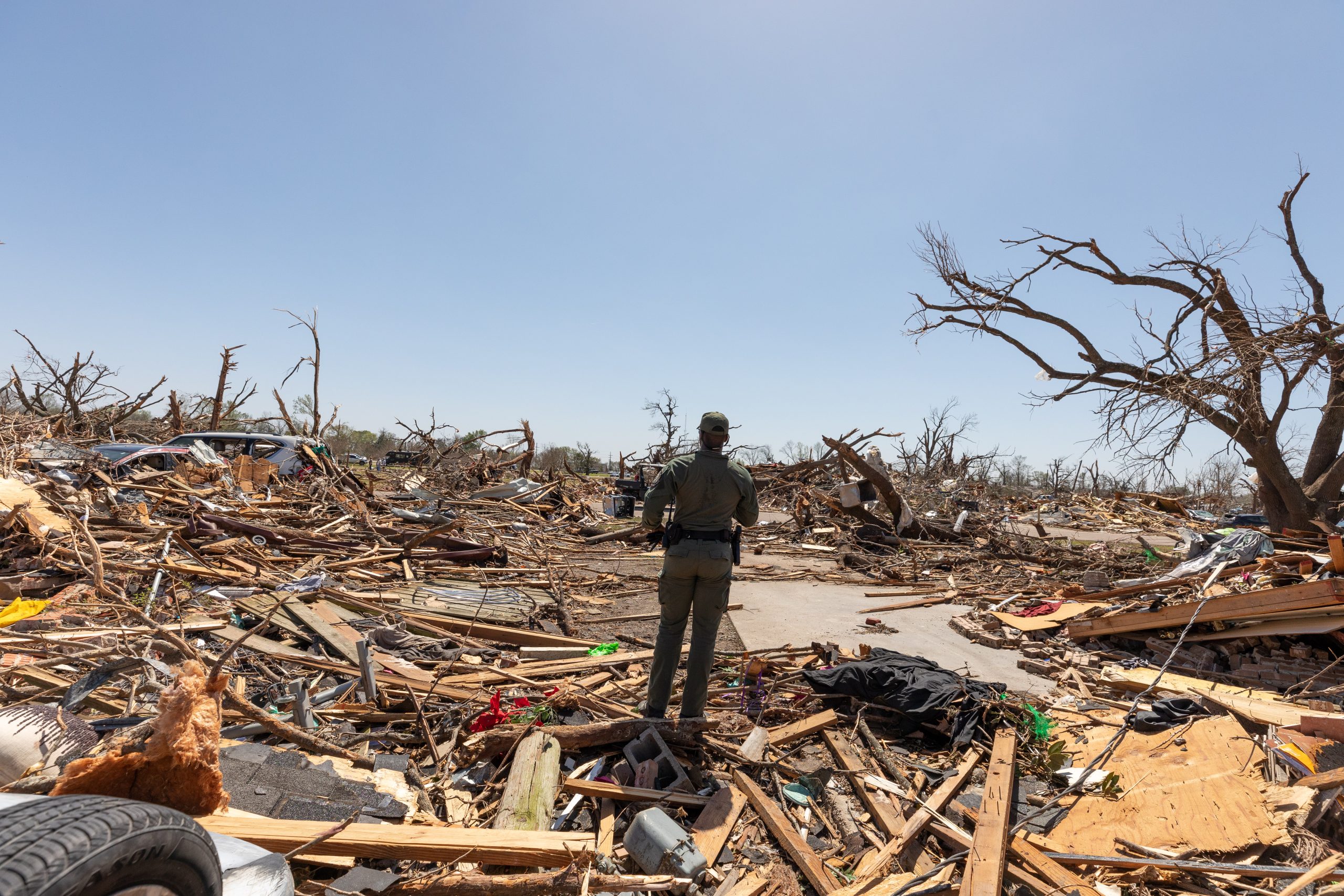 MDWFP dispatched officers across Mississippi in the wake of severe