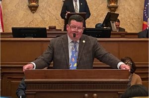 Rep. Sam Creekmore, R-New Albany, authored a bill that advocates say "is so transformative that it could be a really strong model for other states to implement." Credit: Submitted photo
