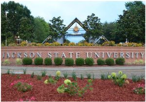 Jackson State University sign