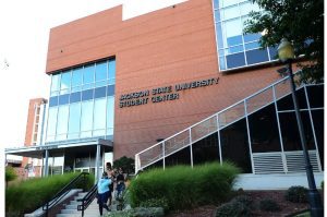 Student Center on the campus of Jackson State University. Credit: Vickie D. King/Mississippi Today