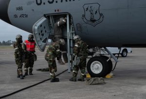 Photo By Airman Dakota Strait | U.S. Air Force Airmen with the 186th Air Refueling Wing Maintenance group place.