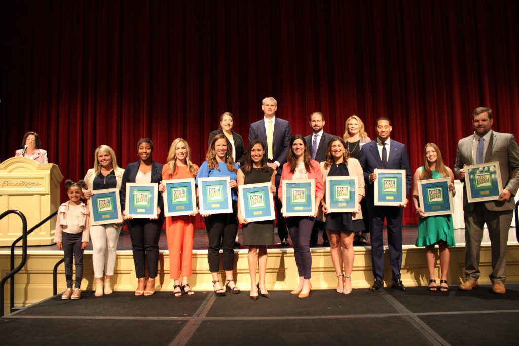 Front Row: (Amira Badon) Morgan Bogolin, Courtney Jacobs, Elisabeth Naff, Emily Sham, Jaklyn Wrigley, Heather Ladner Smith, Gabrielle Rose, James Moody, Amanda Gray, Ben Benvenutti Second Row: Amber Olsen, Regan Kane, Casey Hill, Sandra Carter