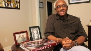 Leslie B. McLemore, veteran of the Mississippi Civil Rights Movement at his home in Walls, Miss