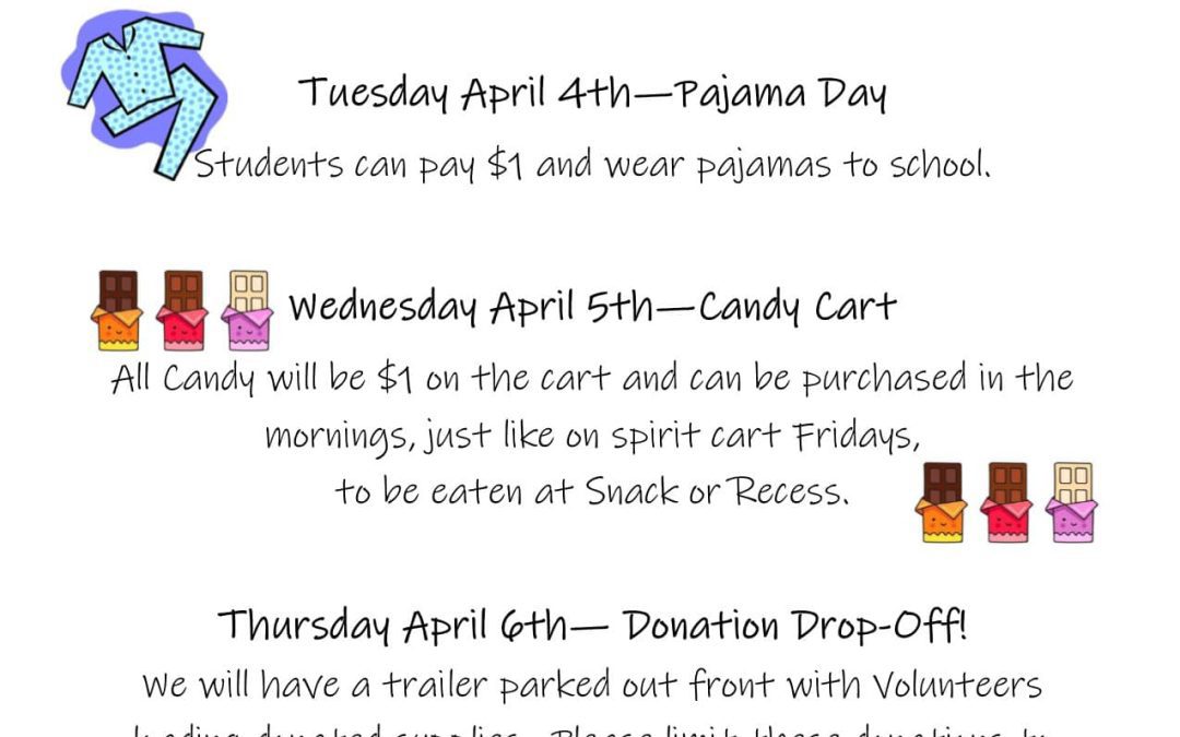 Oakdale PTO Donation Flyer