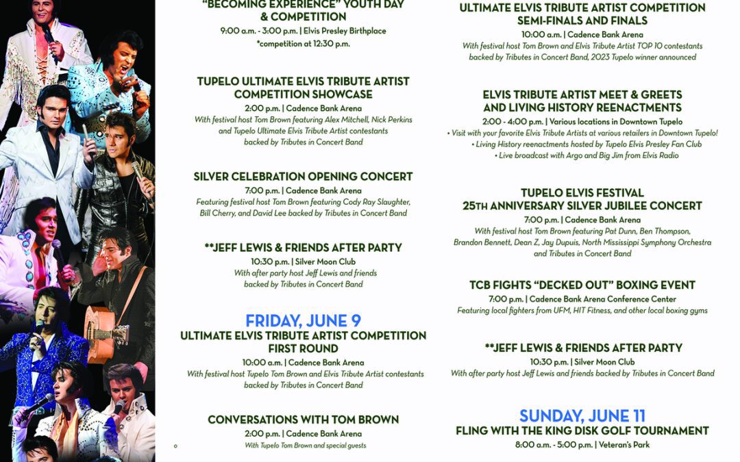 Tupelo Elvis Festival is around the corner!