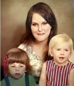 Tonya Mullins, pictured here in an undated photograph with her daughters Christi and Tammie, disappeared 45 years ago. She was buried in Pearl, Miss., as an unidentified homicide victim under the name Jane Doe. Credit: Photo courtesy of Tammie Mullin