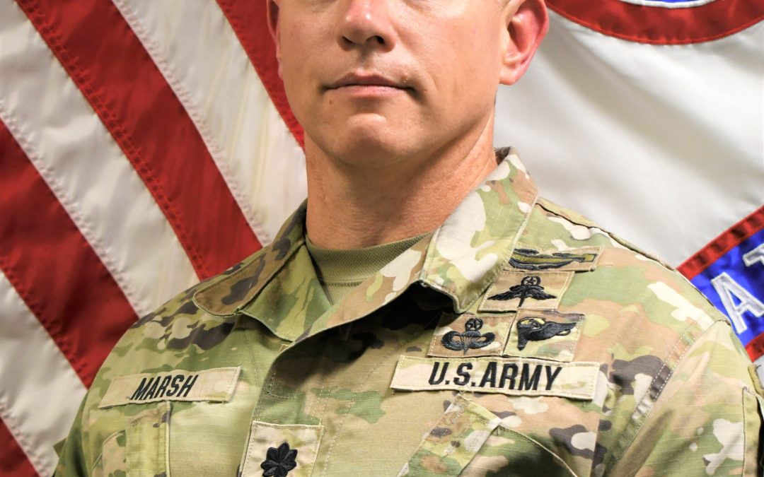 Lt. Col. Adam Marsh, congratulating graduating Seniors across Louisiana, Mississippi and West Tennessee who chose to enlist into the US Army and Army Reserves as their next step after high school.