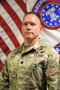 Lt. Col. Adam Marsh, congratulating graduating Seniors across Louisiana, Mississippi and West Tennessee who chose to enlist into the US Army and Army Reserves as their next step after high school. 