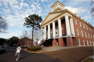 The Chapel, one of the more iconic buildings at Alcorn State University in Lorman. Credit: Rogelio V. Solis, AP