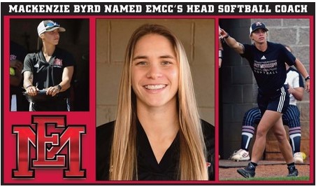 Mackenzie Byrd has interim tag removed as EMCC’s head softball coach
