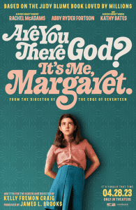 “Are You There God? It’s Me, Margaret.” movie poster