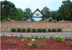 Jackson State University at Prentiss and J.R. Lynch Streets. Credit: Vickie D. King/Mississippi Today