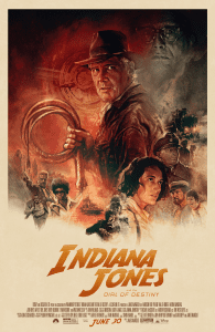 “Indiana Jones and the Dial of Destiny” Movie Poster