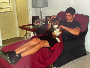 Jimmy Sons at age 18 at his father’s home in Mississippi (Courtesy of John Sons)
