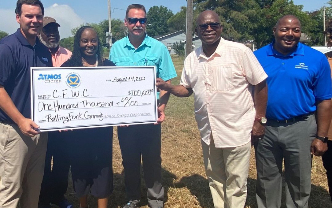 Atmos Energy Donates $100,000 to Further Rebuild Rolling Fork