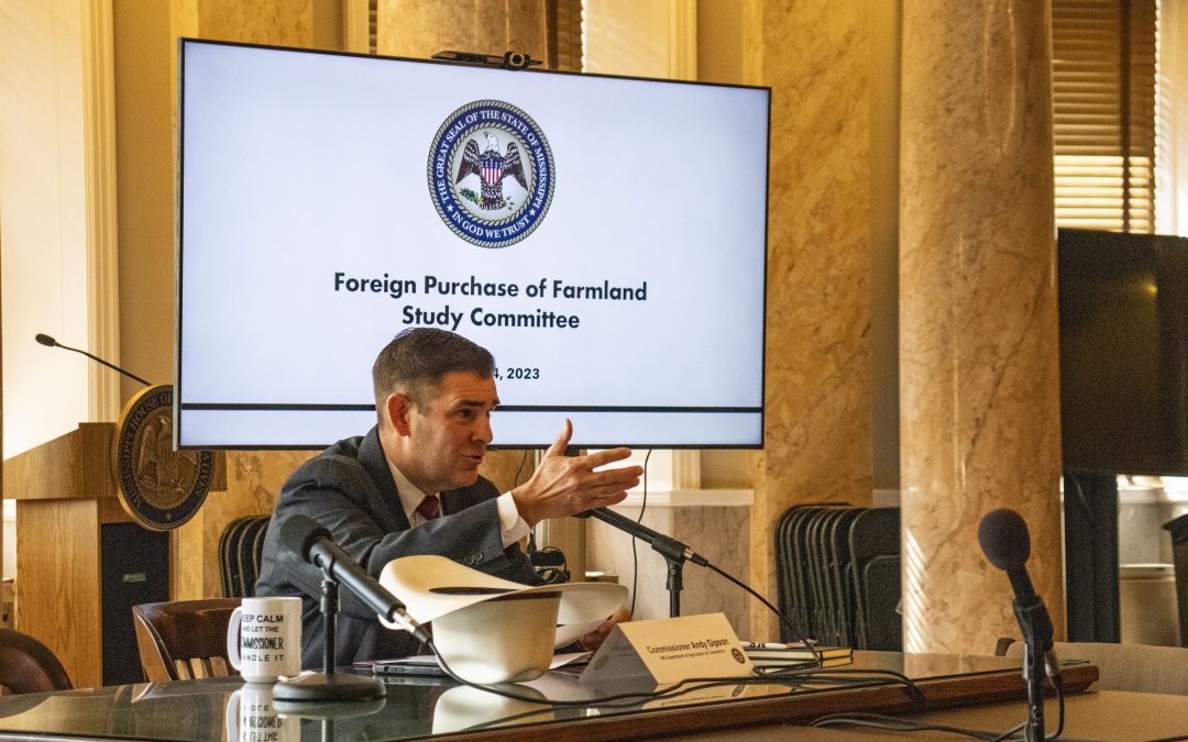 Foreign Purchase of Farmland Study Committee Holds First Meeting