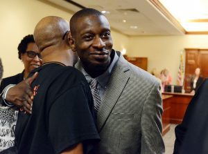 Michael Jenkins was in Rankin County Circuit Court, Monday, Aug. 14, 2023, to hear the guilty pleas of the officers accused of beating and torturing them in January.