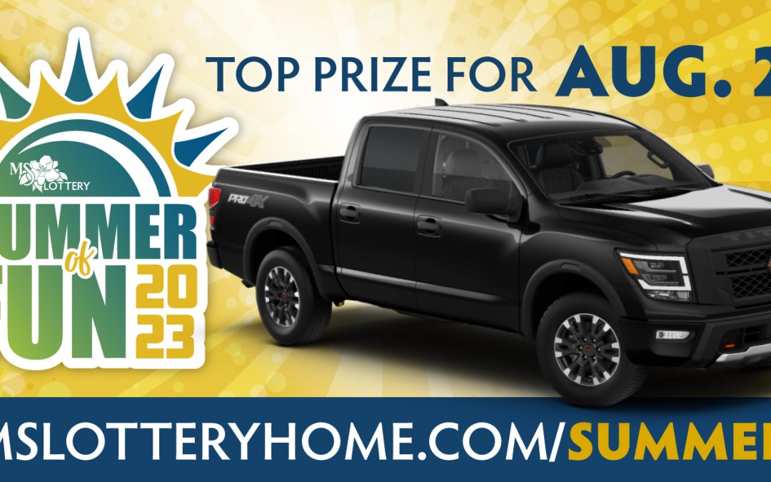 Mississippi Lottery Giving Away 2023 Nissan Titan Pro-4x Truck