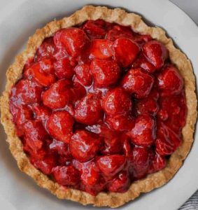 There's not a cooler, more delicious hot-weather dessert than a slice of Shoney's-Style Strawberry Pie. 