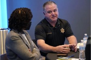 Rankin County Sheriff Bryan Bailey won re-election this fall, running unopposed, despite scrutiny on his office as the Justice Department investigated his deputies. Photo Credit: Rogelio V. Solis/Associated Press