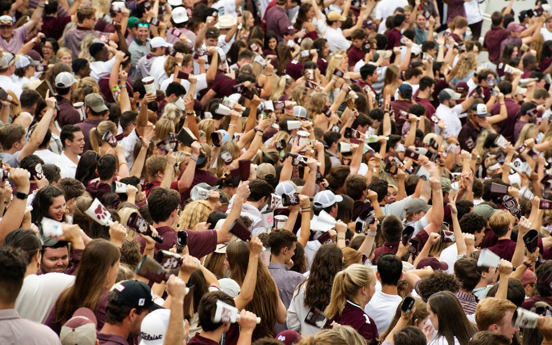 Bulldog fans will be back in Davis Wade Stadium this Saturday [Sept. 2] when MSU takes on Southeastern Louisiana. (Photo by Megan Bean)