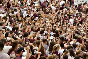Bulldog fans will be back in Davis Wade Stadium this Saturday [Sept. 2] when MSU takes on Southeastern Louisiana. (Photo by Megan Bean)