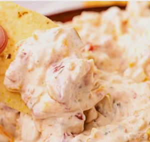 At least a few variations of this delicious dip have been around for awhile. Even so, "Viral Boat Dip" is enjoying a revival right now, thanks in part to social media.