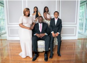 Richard Bradley is married to Tamika Bradley, Ph.D., a retired JSU professor, and they have three children. Bradley said he hopes to leave a legacy of service for his children and improve the quality of life in Jackson for residents, including his family. (Photo special to JSU)