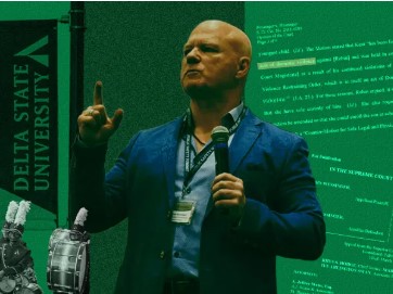 How a business consultant with a history of domestic violence allegations took over the Delta State music department