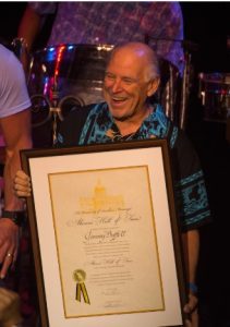 Buffett was inducted into the USM Alumni Hall of Fame in 2018