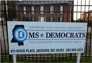 The Mississippi Democratic Party headquarters in Jackson. Credit: Vickie D. King/Mississippi Today
