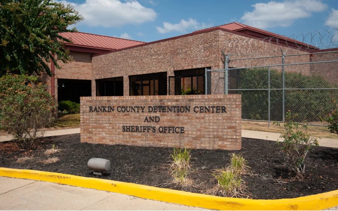 The Rankin County Detention Center, photographed on Aug. 23, 2023. is located in Brandon, Miss.