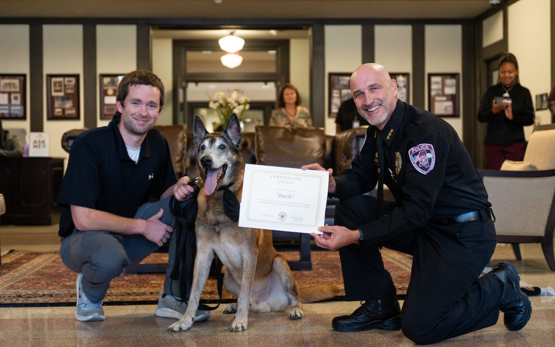 MSUPD celebrates K-9 retirement with a ‘bark’