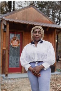 Charlene Gatson, seen Nov. 9, 2023, on her family's farm near Lexington, Mississippi, was frustrated when her family's application to the federal Environmental Quality and Incentives Program was denied because the program doesn't have enough money.