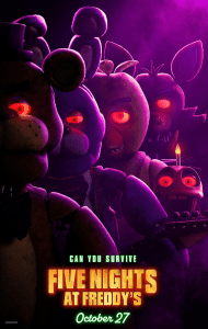 Five Nights at Freddy's movie poster