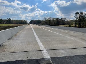Newly opened SR 18 bridge over Dabbs Creek in Rankin County