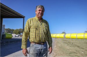 George Mahalitc, the largest landowner and one of the major employers in Issaquena County, Miss., said he doesn’t want a “big population” in the area