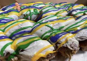 The fried King Cake created by the talented cooks at Garcia's Donuts in Laurel is unlike anything you've ever tasted. 