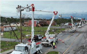 Mississippi Power response in Moss Point (Photo from company's website)