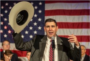 Andy Gipson speaks at the Westin Jackson after being named Mississippi's new agriculture and commerce commissioner Tuesday, November 5, 2019. Credit: Eric J. Shelton/Mississippi Today, Report For America