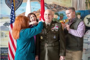 Promotion Ceremony of Thomas L. James to Lieutenant General. (U.S. Army National Guard photos by Spc. Amber Milsap)
