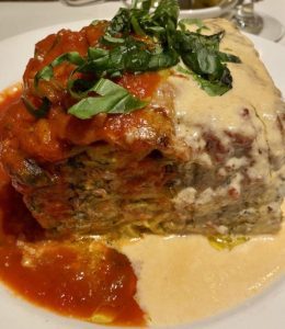 Bolognese lasagna - The Bolognese lasagna at Becco in NYC is one of the best versions of the classic dish I've ever tasted. Email me if you'd like my version of it. 