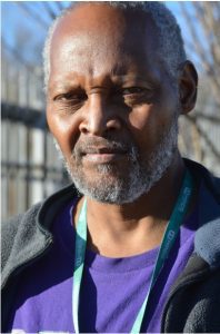 Earl Martin is a retired handyman and resident of the Jackson Resource Center’s main campus on Langley Avenue in Jackson, Miss. Martin said on Jan. 31, 2024, that the center feels like home. Photo by Shaunicy Muhammad