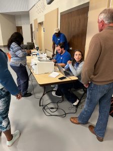 Atmos Energy Employees Assisting Customers