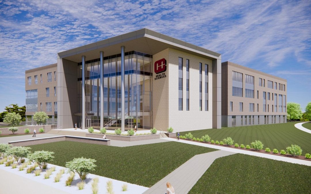 A rendering of the new Hinds CC Health Sciences Complex on the Rankin Campus